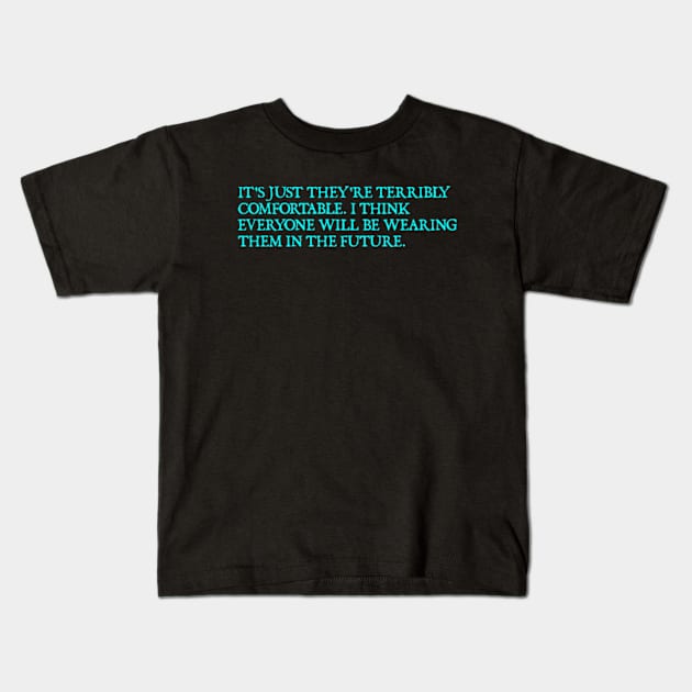 Princess Bride Quote Kids T-Shirt by  hal mafhoum?